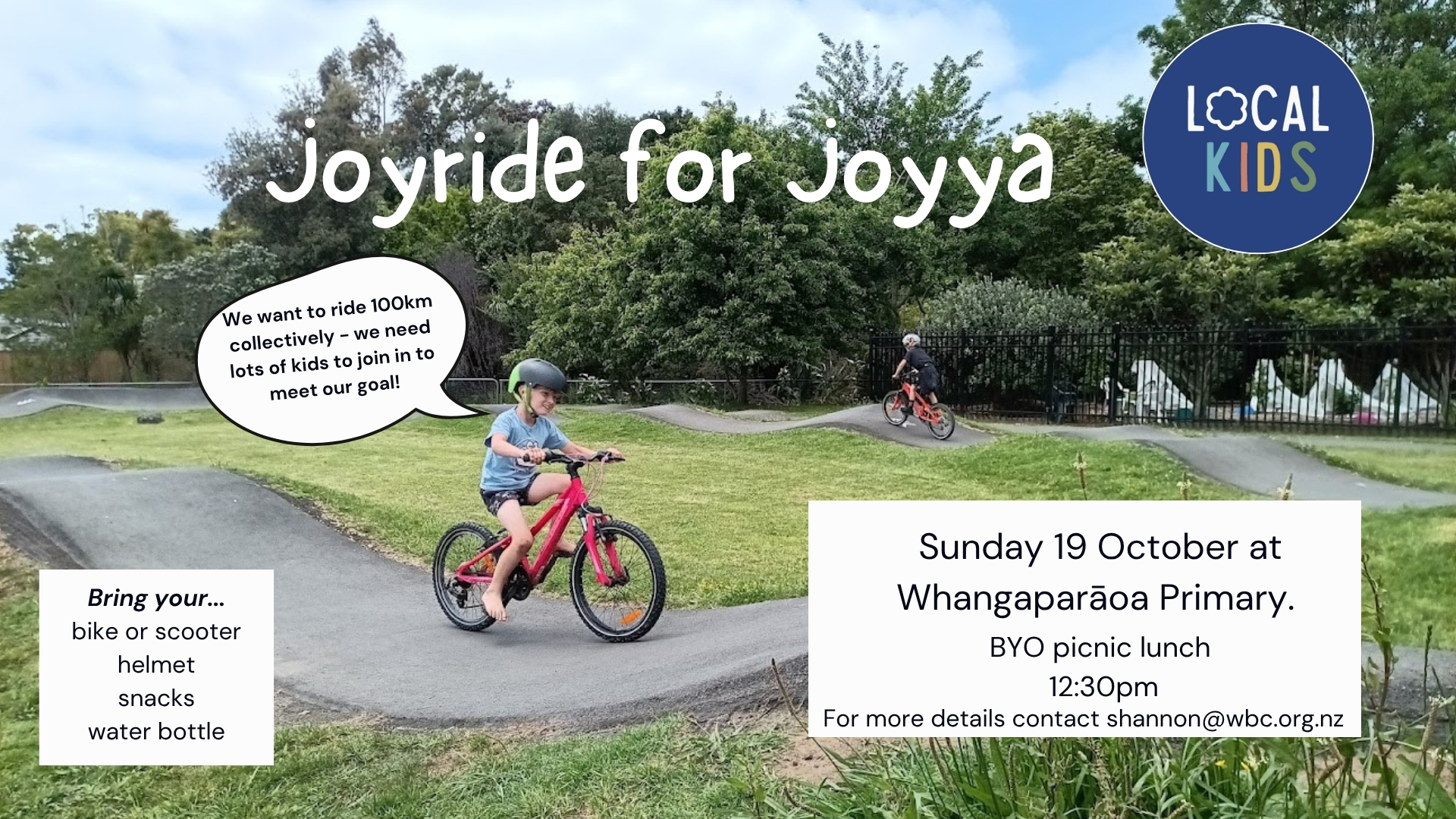 Local Kids Joyride for Joyya