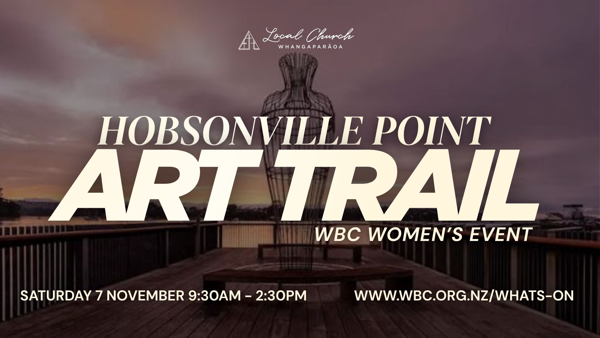 Hobsonville Point Art Trail – WBC Women’s Event
